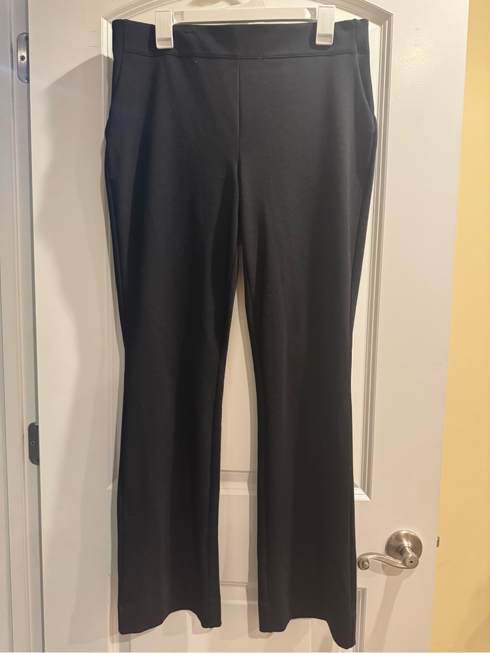 Simply Vera Vera Wang Black Ponte Bootcut Pants